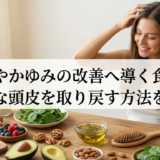 フケやかゆみの改善へ導く食事。健康な頭皮を取り戻す方法を解説